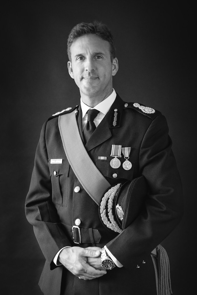 first Chief Fire Officer on British West Indies Chris Gammon
